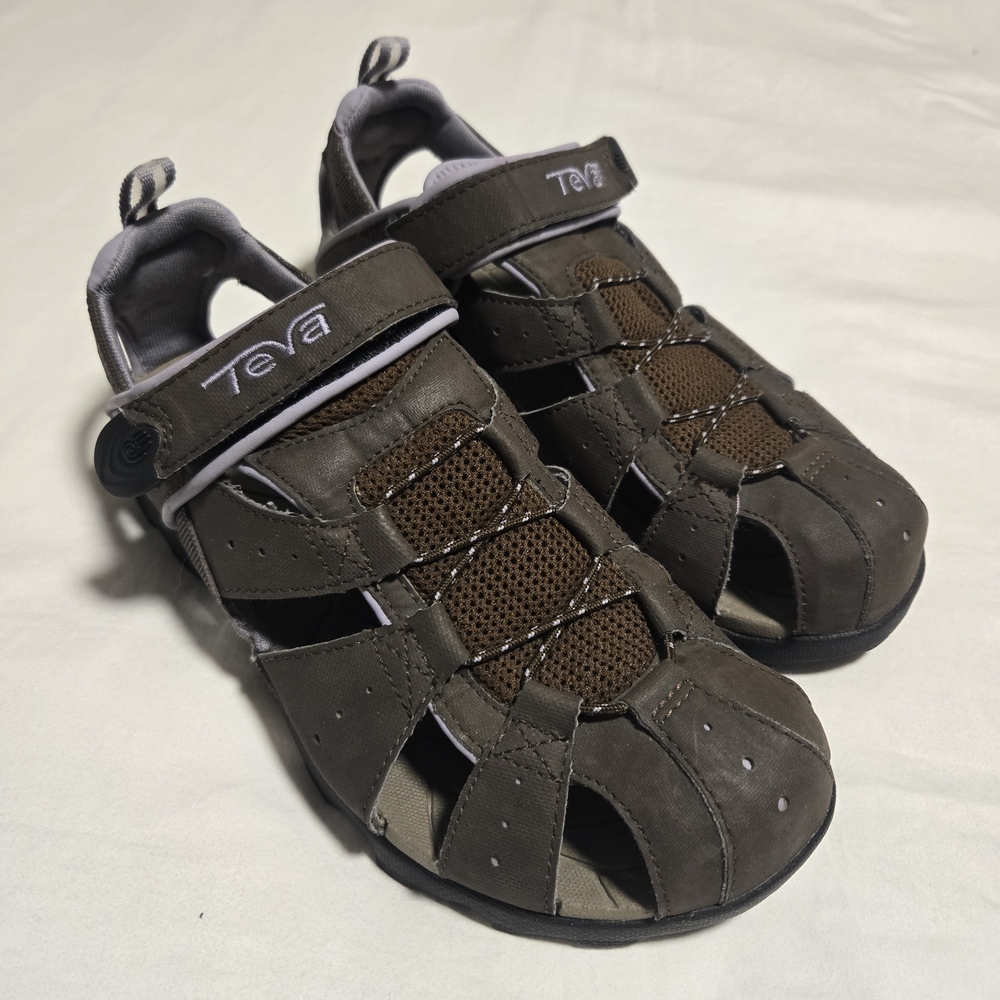 Teva Hybrid Water Hiking Sandals, Women's Size 8, Brown, Purple